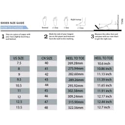 MeMoride Men's Waterproof Hiking Boots Non-Slip Lightweight Mid Ankle Outdoor Work Trekking Shoes - Thumbnail 3