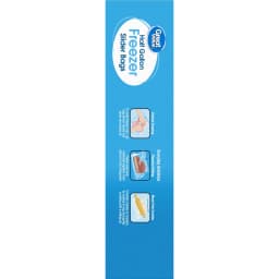 Great Value Half Gallon Freezer Slider Bags, 40 Count - Thumbnail 3