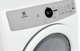 ELFE7337AW 27" Electric Dryer with 8 cu. ft. Capacity 7 Dry Cycles UL Listed Delay Start Control Lock LuxCare Lint Shield Luxury-Quiet Sound System - Thumbnail 5