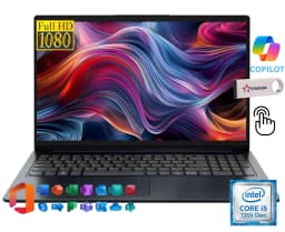 Lenovo Ideapad 1i 15.6" FHD Touchscreen Business&Home Laptop, 16GB RAM, 256GB PCle SSD - Thumbnail 1