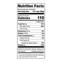 Great Value Triple Cheddar Finely Shredded Cheese, 8 oz Bag - Thumbnail 4