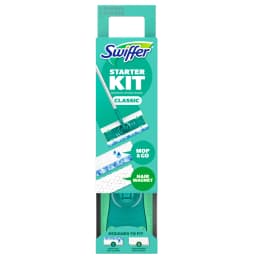 Swiffer Starter Classic Kit (1 Device, 2 Hair Magnet Dry Cloths, 2 Mop & Go Wet Cloths) - Thumbnail 10