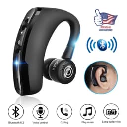 Bluetooth 5.2 Wireless Earbuds Voice Control Noise Cancelling Stereo Headphones - Thumbnail 1