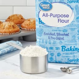 Great Value All-Purpose Enriched Bleached Wheat Flour, 5 lb Bag - Thumbnail 2