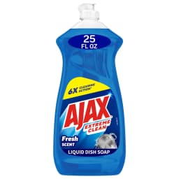 Ajax Extreme Clean Foaming Dish Soap, Deep Cleaning, Grease-Cutting, 25 fl oz - Thumbnail 1