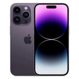 Restored UNLOCKED Apple iPhone 14 Pro Max 256GB 6GB RAM Cell Phones Deep Purple - Thumbnail 1