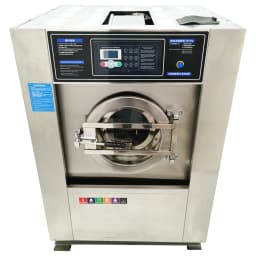 Front Load Washer Industrial Automatic Laundry Washing Machine Commercial Washer Laundry, Dehydration and Drying Machine 220V - Thumbnail 3