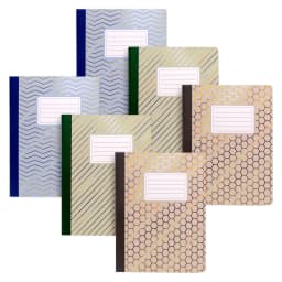 Pukka Pads Haze B5 Composition Book, 7" x 10", 3 Per Pack, 2 Packs - Thumbnail 9