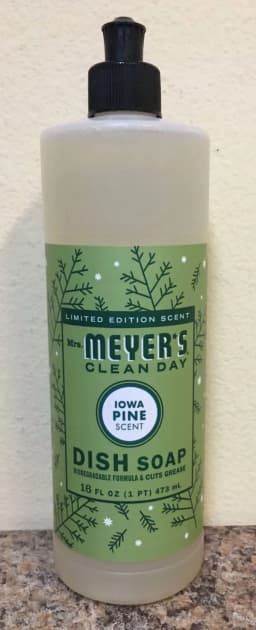 Mrs. Meyer'S Clean Day Limited Edition Iowa Pine Scent Liquid Dish Soap 16 Oz - Thumbnail 1