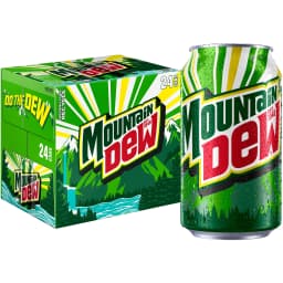 Mountain Dew Citrus Soda, 12 fl oz 24 Pack Cans - Thumbnail 2