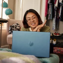 HP Stream 14 inch Win 11 Laptop Intel Processor N150 4GB 128GB eMMC Blue (12-mo. Microsoft 365 included) - Thumbnail 3