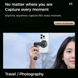 2025 New 4 in 1 Multifunctional Magnetic Selfie Stick, Universal 360째 Rotation Phone Tripod with Remote Control, Portable Extendable Mag Tripod - Thumbnail 5