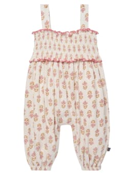 Modern Moments by Gerber Baby Girl Long Leg Romper , Sizes 0/3 Months - 24 Months - Thumbnail 1