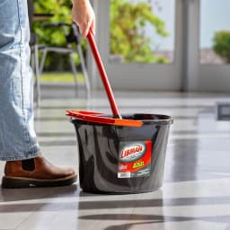 Libman High Power Utility Bucket 3.5 Gallon Black Polypropylene with Ergonomic Handle - Thumbnail 12
