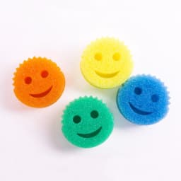 Scrub Daddy Color Sponges - Scratch-Free Multipurpose Cleaning Sponge for the Kitchen, Bathroom, and More - BPA-Free Polymer Foam, Multi-Color - Thumbnail 5