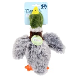 (2 pack) Vibrant Life Multicolor Floppy Mallard Duck Plush Dog Toy with Squeaker, Chew Level 2 - Thumbnail 6