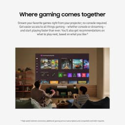SAMSUNG 130-Inch Class LPU9D Series The Premiere Ultra Short Throw 4K AI Smart TV Triple Laser Projector for Home - Thumbnail 16