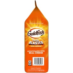 Goldfish Flavor Blasted Xtra Cheddar Cheese Crackers, 6.6 oz Bag - Thumbnail 9