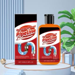 Cleaner Powerful Clog Remover Kitchen Bathroom Toilet Unclogging Wonder 100ml, Multicolor - Thumbnail 4