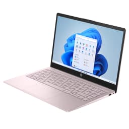 HP 14 inch HD Windows Laptop AMD Athlon Silver 7120U Processor 4GB 256GB SSD Tranquil Pink - Thumbnail 4
