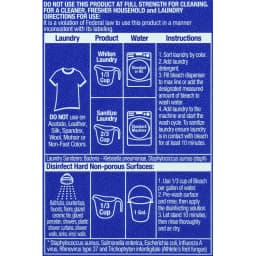 Great Value Concentrated Fabric Protection Bleach, 16 fl oz - Thumbnail 3