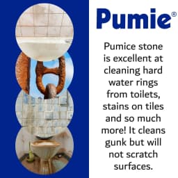 Extra Large Pumie Scouring Stick 2 Count Powerful All Purpose Cleaning Tool - Thumbnail 6