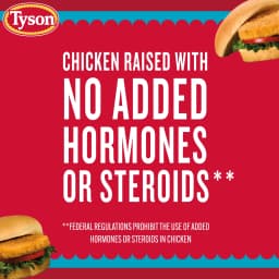 Tyson White Meat Chicken Patties, 23 oz (Frozen, Fully Cooked) - Thumbnail 5