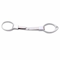 Foldable Scissors, Stainless Steel Portable Travel Scissors, Small Folding Scissors Pointy Sewing Scissor, Craft Scissors Yarn Cutter, Snips, Fold Up - Thumbnail 2