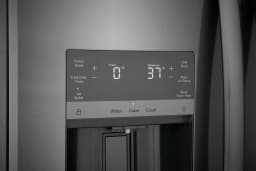 FRIGIDAIRE GRSC2352AD SIDE BY SIDE FREESTANDING REFRIGERATOR Black Stainless Steel - Thumbnail 5