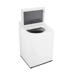LG 27 Inch Smart Top Load Washer with 5.0 cu ft Capacity, Smart Pairing,Powerful Jet Spray, and Electronic Controls in White WT8200CW - Thumbnail 3