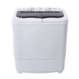 Washing Machine, 14.3 lbs Twin Tub Washer Machine and Dryer Gray - Thumbnail 1