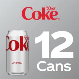 Diet Coke Soda Fridge Pack Cans, 12 fl oz, 12 Pack - Thumbnail 4