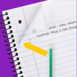 Mead 1 Subject Wide Ruled Notebook, 8" x 10.5", Black, Poly, Spiral, 100 Sheets - Thumbnail 4