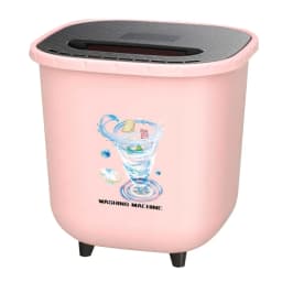 Travel Laundry Machines, Compact Bucket Washers, RV Portable Garment Cleaners Multipurpose 1pc Lightweight Bucket Washing Machine For Camping RV Road - Thumbnail 1