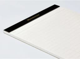 A5 Mnemosyne Notepad Writing Pad 8mm Line with Margin 3 Pack - Thumbnail 6