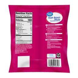Great Value Hash Brown Sticks, Shredded Potatoes, 22 oz (Frozen) - Thumbnail 6