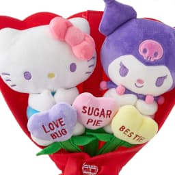 Sanrio Sweethearts Plush Bouquet with Hello Kitty ® and Kuromi ™ - Thumbnail 3