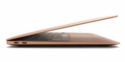 Pre-Owned 2020 Macbook Air 13" Apple M1 3.2 GHz 8 GB 128 GB ssd Gold : Apple Wireless Mouse and Case - Thumbnail 3