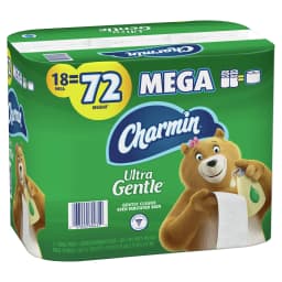 Charmin Ultra Gentle Toilet Paper, 18 Mega Roll - Thumbnail 1