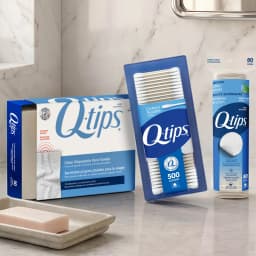Q-tips Clean Disposable Face Towels for Hygienic Daily Cleansing, 100% Cotton, 50 Count - Thumbnail 8