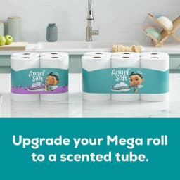 Angel Soft 2-Ply Toilet Paper, 36 Mega Rolls, 320 Sheets per Roll - Thumbnail 10