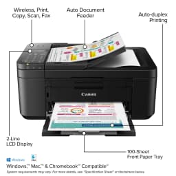 Canon PIXMA TR4722 All-In-One, Wireless Color Inkjet Printer for Home Office Use - Thumbnail 2