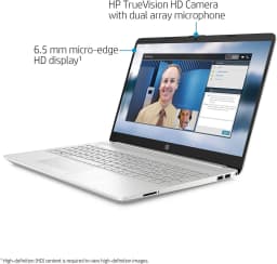 [Windows 10 Pro] HP 15 15.6" HD Laptop Computer, AMD Ryzen 3 3250U, 8GB SDRAM, 1TB HDD + 128GB SSD, Bluetooth, WiFi - Thumbnail 3