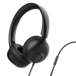 JLab Studio 2 Wired Headphones, Black, Cloud Foam Comfort, Foldable, In-Line Mic, Lab Quality Sound - Thumbnail 1