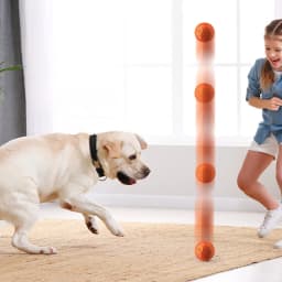 Pcksrro Interactive Dog Toys Dog 2025 Motion Activated Automatic Rolling Toy for Small/Medium Dogs USB Rechargeable - Thumbnail 3