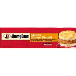 Jimmy Dean Frozen Breakfast Sandwich, Chicken Honey Biscuit, 4 Count - Thumbnail 16