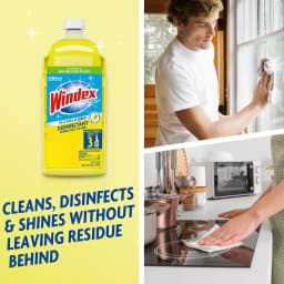 Windex Disinfectant Cleaner Multi-Surface Refill, Citrus Fresh, 67.6 fl oz - Thumbnail 6