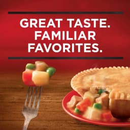 Banquet Turkey Pot Pie, 10g Protein, Frozen Meal, 7 oz - Thumbnail 4
