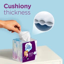 Puffs Pañuelos Faciales Ultrasuaves sin Loción, 1 Caja Mega Cúbica, 72 Pañuelos Faciales por Caja - Thumbnail 7