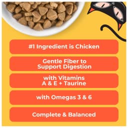 Tiki Cat Born Carnivore Indoor Health Dry Cat Food, Chicken & Turkey Meal, 3 lbs. Bag - Thumbnail 4